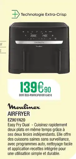 Extra Moulinex Airfryer offre