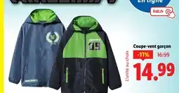 Lidl Coupe-vent garçon offre