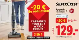 Lidl SILVERCREST Nettoyeur de sols durs sans fil offre