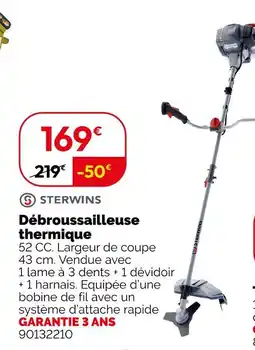 Weldom STERWINS Débroussailleuse thermique offre