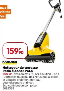 Weldom KARCHER Nettoyeur de terrasse patio cleaner pcl4 offre