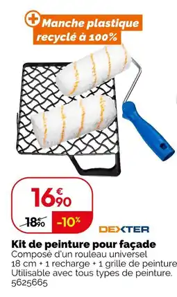Weldom DEXTER Kit de peinture pour façade offre