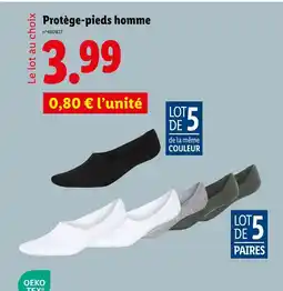 Lidl Protège-pieds homme offre