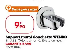 Weldom WENKO Support mural douchette offre