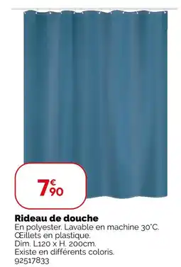 Weldom Rideau de douche offre