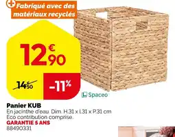 Weldom SPACEO Panier kub offre