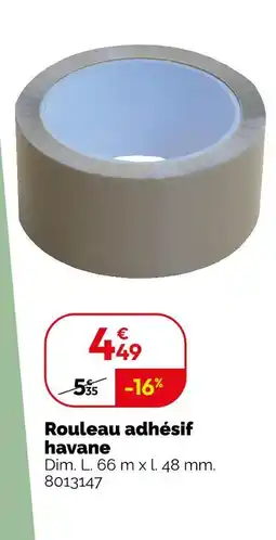 Weldom Rouleau adhésif havane offre