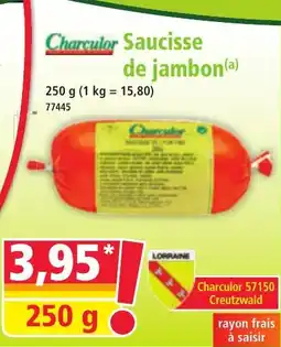 Norma Saucisse de jambon offre