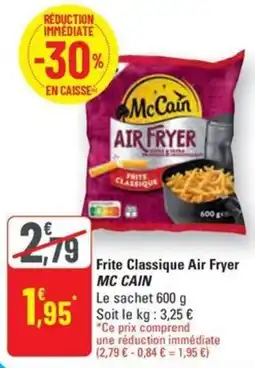 Frite Classique Air Fryer MC CAIN