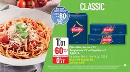 G20 Pâtes Maccheroni n°44, Spaghettoni n°7 ou Capellini n°1 BARILLA offre
