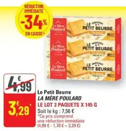 G20 Le Petit Beurre LA MÈRE POULARD offre