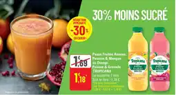 G20 Pause Fruitée Ananas, Passion & Mangue ou Orange, Pomme & Grenade TROPICANA offre
