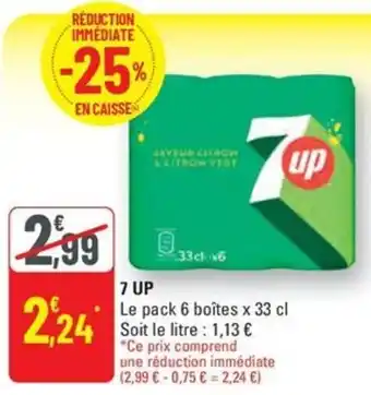 G20 7 UP offre