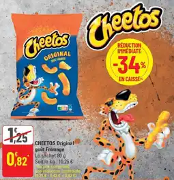 G20 CHEETOS Original goût Fromage offre