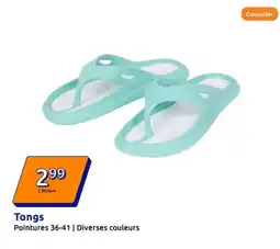 Action Tongs offre