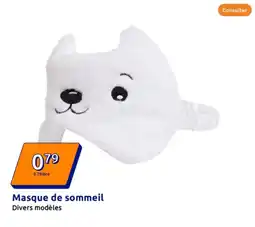 Action Masque de sommeil offre