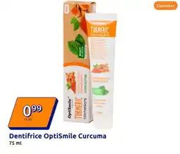 Action Dentifrice OptiSmile Curcuma offre