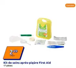 Action Kit de soins après-piqûre First Aid offre