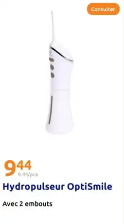 Action Hydropulseur OptiSmile offre