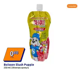 Action Boisson Slush Puppie offre