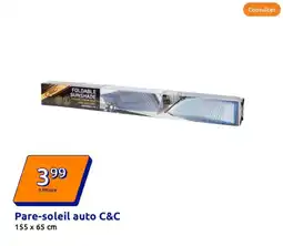 Action Pare-soleil auto C&C offre