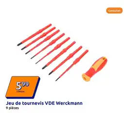 Action WERCKMANN Jeu de tournevis VDE offre