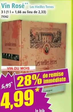 Norma Vin Rosé Les Vieilles Terres offre