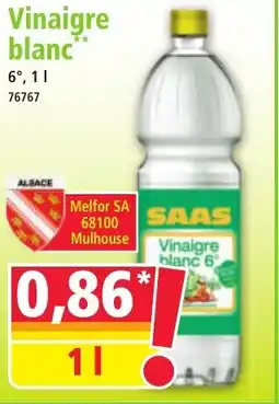 Norma Vinaigre blanc offre