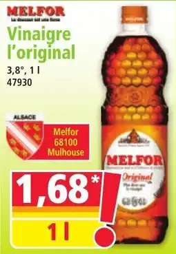 Norma MELFOR Vinaigre l'original offre