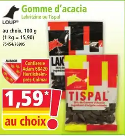 Norma LOUP Gomme d'acacia offre