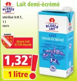 Norma Lait demi-écrémé offre