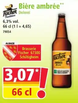 Norma Bière ambrée offre
