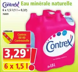 Norma CONTREX Eau minérale naturelle offre