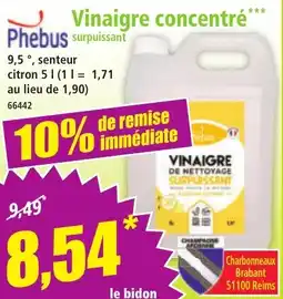Norma Vinaigre concentré offre