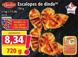 Norma LE GAULOIS Escalopes de dinde offre