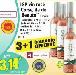 Norma IGP vin rosé Corse, île de Beauté offre