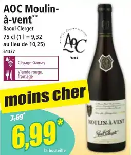 Norma AOC Moulin- à-vent offre
