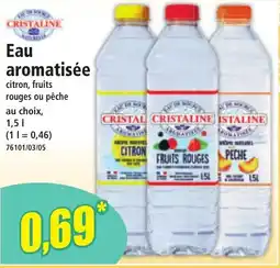 Norma CRISTALINE Eau aromatisée offre