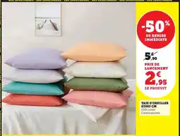 Super U Table d'oreiller offre