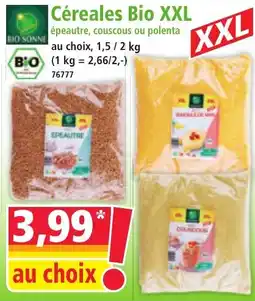 Norma BIO SONNE Céreales Bio XXL offre