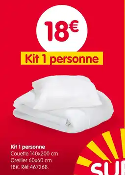 b&m Kit 1 personne offre