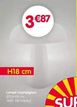 b&m Lampe champignon offre