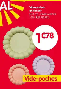 b&m Vide-poches en ciment offre