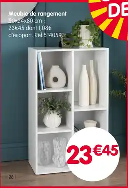 b&m Meuble de rangement offre