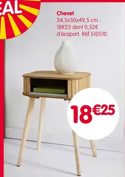 b&m Chevet offre