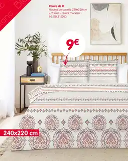 b&m Parure de lit offre