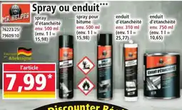 Norma Spray ou enduit offre