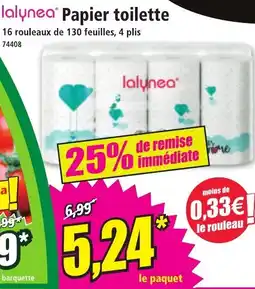 Norma LALYNEA Papier toilette offre