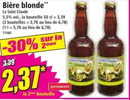 Norma Bière blonde offre