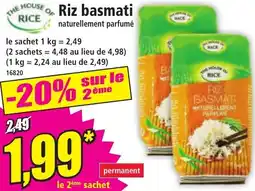 Norma Riz basmati offre